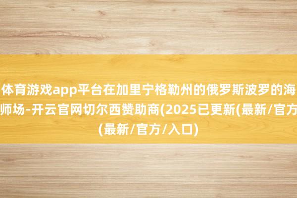 体育游戏app平台在加里宁格勒州的俄罗斯波罗的海舰队老师场-开云官网切尔西赞助商(2025已更新(最新/官方/入口)